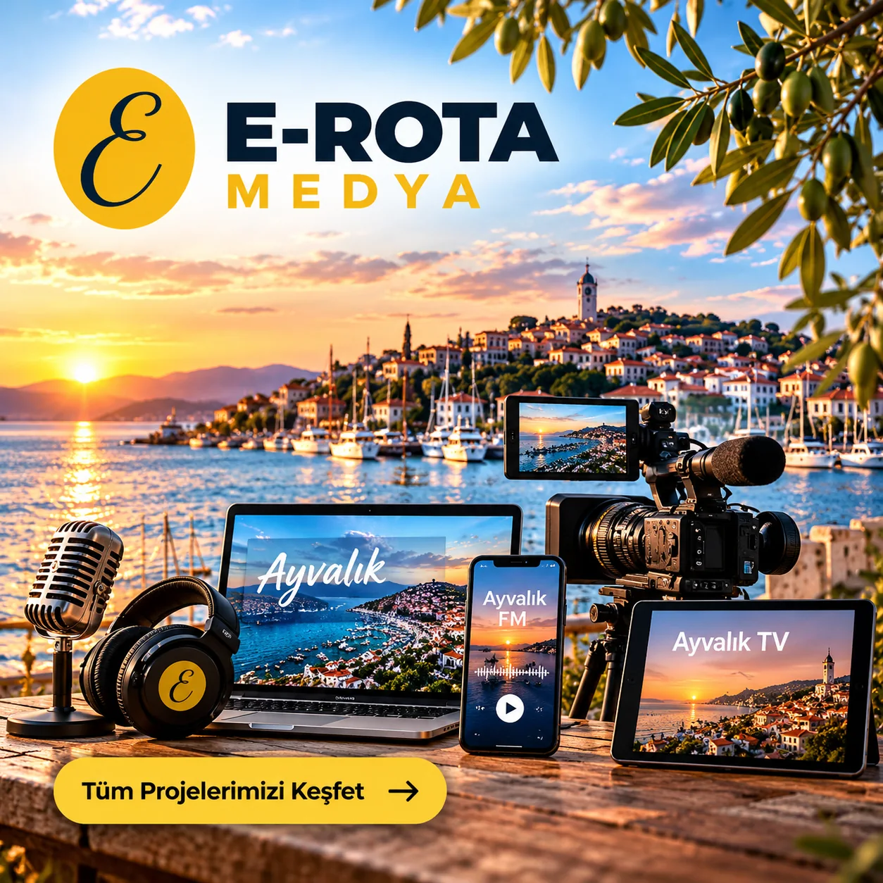 E-ROTA MEDYA tanıtım bannerı
